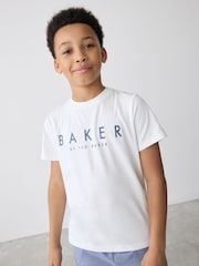 أزرق - طقم من تيشرت وسترة خفيفة من Baker By Ted Baker - صورة 6 من 15