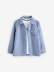 أزرق - طقم من تيشرت وسترة خفيفة من Baker By Ted Baker - صورة 9 من 15
