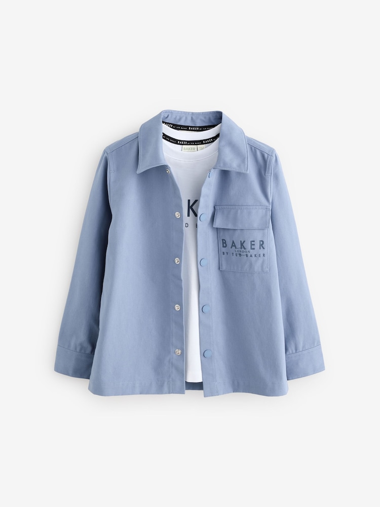 Baker by Ted Baker Shacket and T-Shirt Set - Image 9 of 15