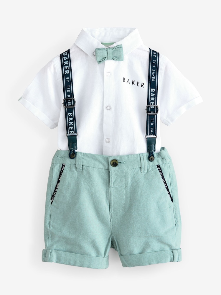 Baker by Ted Baker 3 Piece Shirt, Shorts and Braces Set - Image 5 of 10