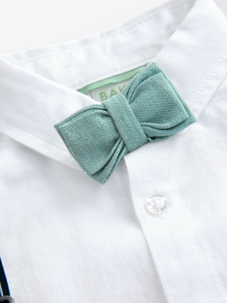 Baker by Ted Baker 3 Piece Shirt, Shorts and Braces Set - Image 9 of 10