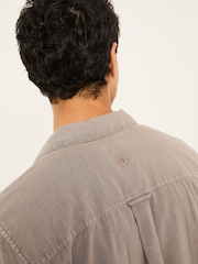 Gris claro - FatFace Linen Cotton Shirt - Imagen 5 de 6