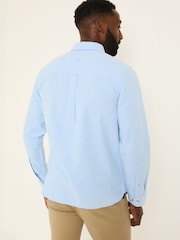 FatFace Blue Long Sleeve Oxford Shirt - Image 2 of 6