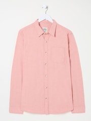 FatFace Dusky Pink Long Sleeve Oxford Shirt - Image 5 of 5