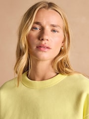 Yellow Cotton Rich - Joules Graphic Crew Neck Sweatshirt - صورة 5 من 8