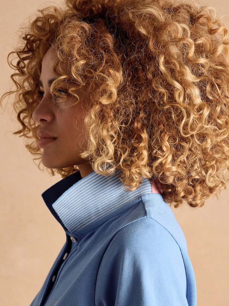 Joules Woody Blue Polo Shirt - Image 3 of 8