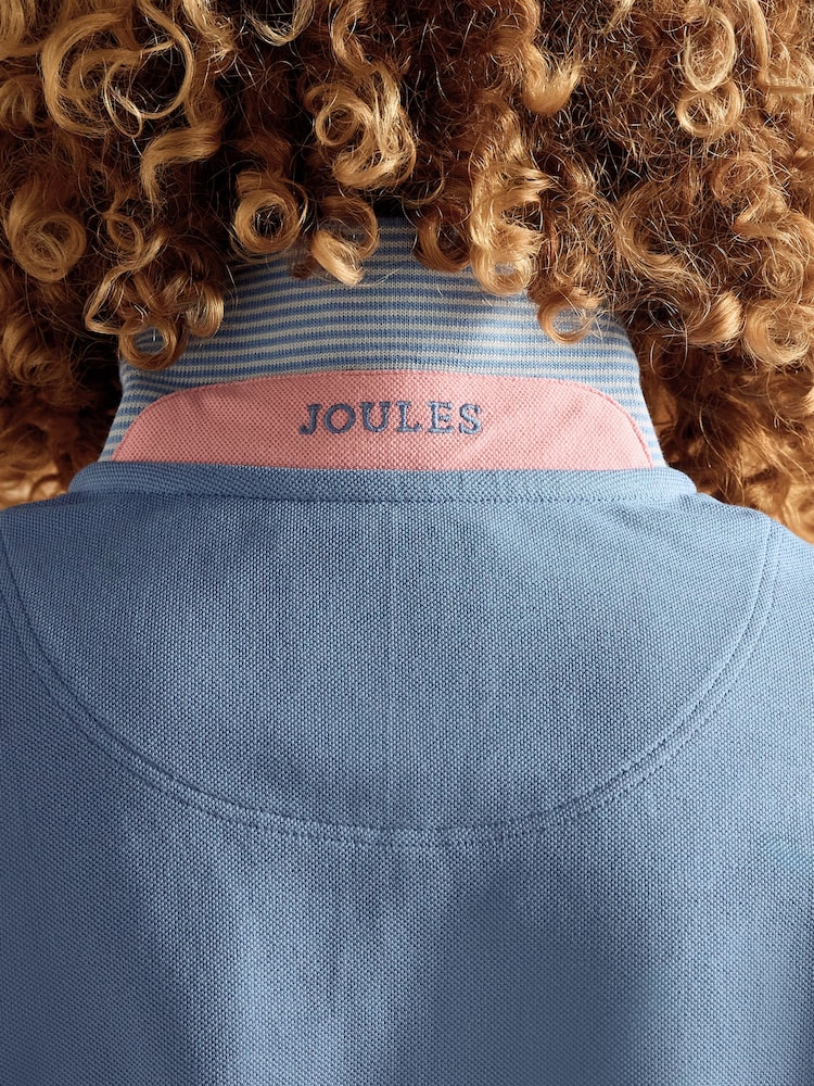 Joules Woody Blue Polo Shirt - Image 4 of 8
