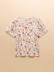 Provence Floral - Joules Sienna Ladder Trim T-Shirt - Imagen 8 de 8