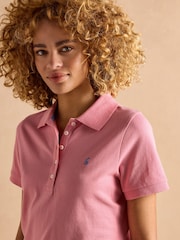 Joules Woody Pink Polo Shirt - Image 4 of 7