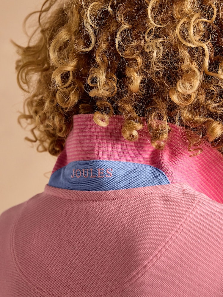 Joules Woody Pink Polo Shirt - Image 6 of 7