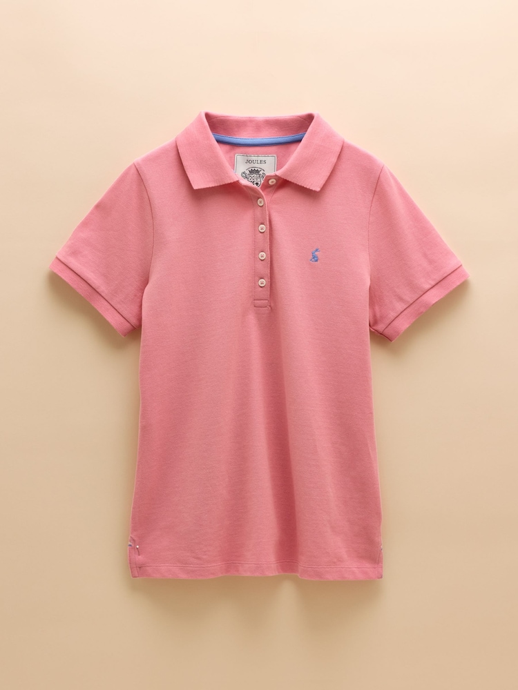 Joules Woody Pink Polo Shirt - Image 7 of 7