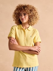 Joules Woody Yellow Polo Shirt - Image 1 of 8