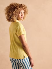 Joules Woody Yellow Polo Shirt - Image 2 of 8