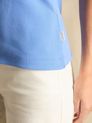 Joules Sofia Blue Ribbed Vest - Image 5 of 7