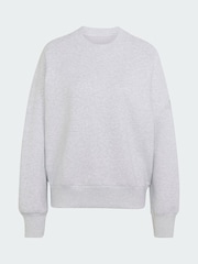 adidas Grey Soft Lux Loose Sweatshirt - Image 5 of 5