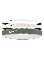 Nike Pink Flex Classic Mixed Width Headbands 3 Pack - Image 1 of 1