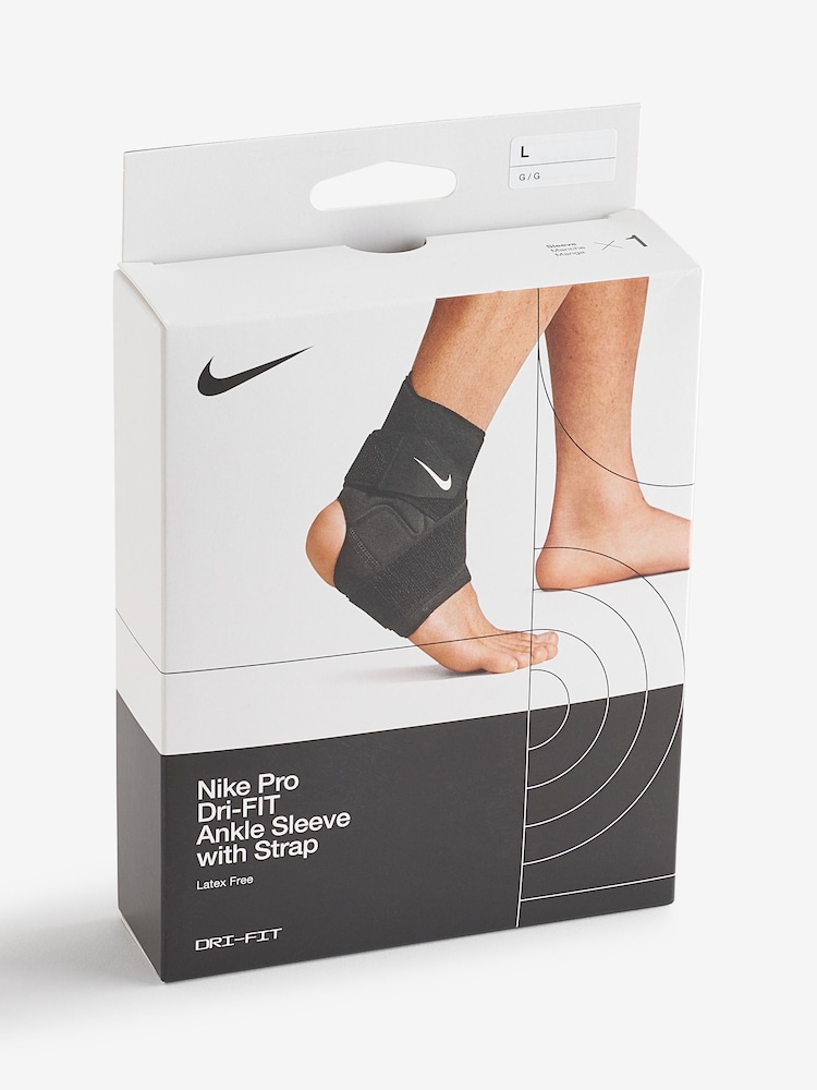 Nike Black Pro Ankle Strap Sports Equipment - Image 4 of 4