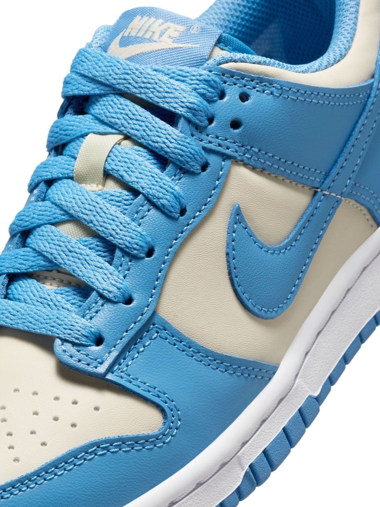 Blauw/steen - Nike Dunk Low jeugdsneakers - Image 10 of 11