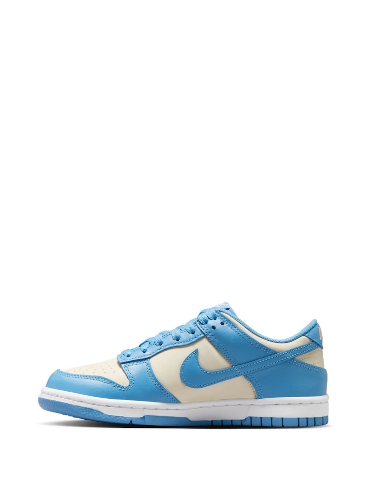 Blauw/steen - Nike Dunk Low jeugdsneakers - Image 4 of 11