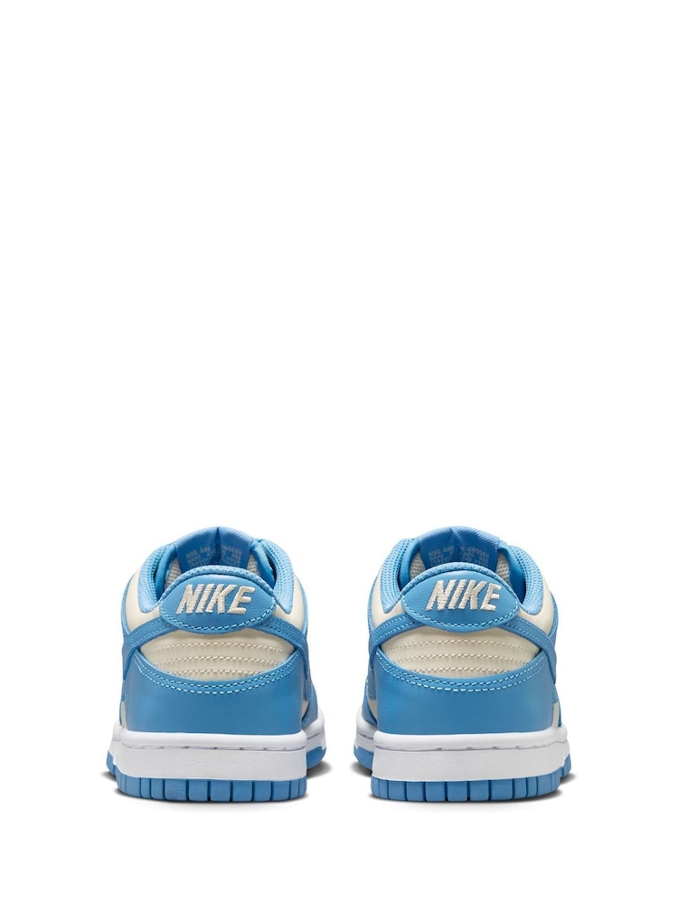Blauw/steen - Nike Dunk Low jeugdsneakers - Image 6 of 11