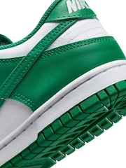 Biało-zielony - Nike Youth Dunk Low Trainers - Image 12 of 12