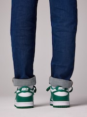 Biało-zielony - Nike Youth Dunk Low Trainers - Image 3 of 12