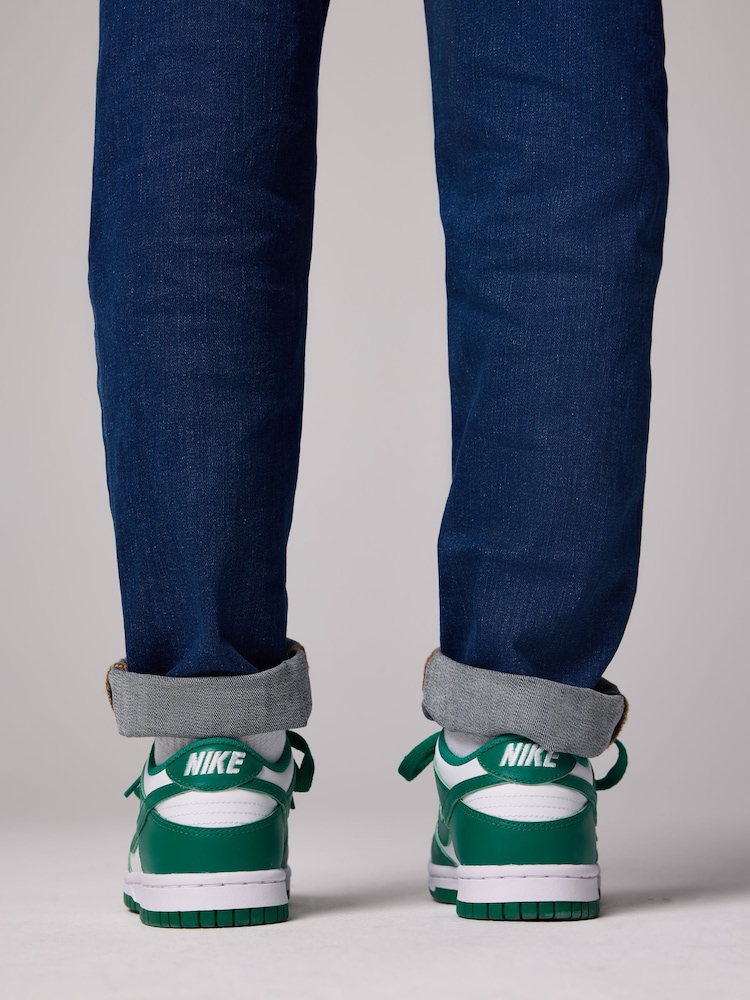 Wit/groen - Nike Dunk Low jeugdsneakers - Image 3 of 12