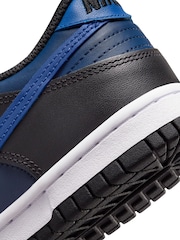Nike Blue/Black Youth Dunk Low Trainers - Image 10 of 10