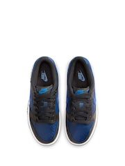 Nike Blue/Black Youth Dunk Low Trainers - Image 7 of 10