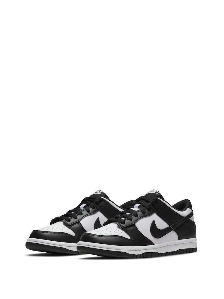 Zwart/wit - Nike Dunk Low jeugdsneakers - Image 5 of 10