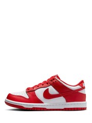 University Red/White - Nike Youth Dunk Low Trainers - Image 3 of 10