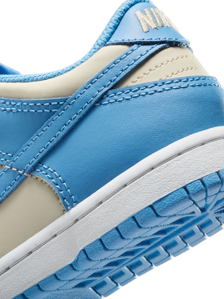 Blauw/steen - Nike Junior Dunk Low schoenen - Image 8 of 10