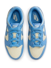 Blue Stone - Buty dziecięce Nike Dunk Low - Image 9 of 10