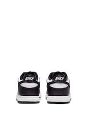 Nike Black/White Junior Dunk Low Shoes - Image 5 of 8
