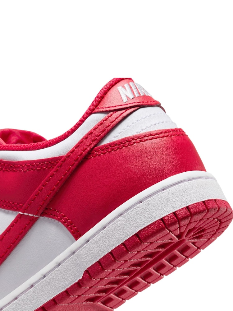 University Rot/Weiß - Nike Junior Dunk – niedrige Schuhe für Kinder - Bild 8 von 8 University Rot/Weiß - Nike Junior Dunk – niedrige Schuhe für Kinder - Bild 8 von 8