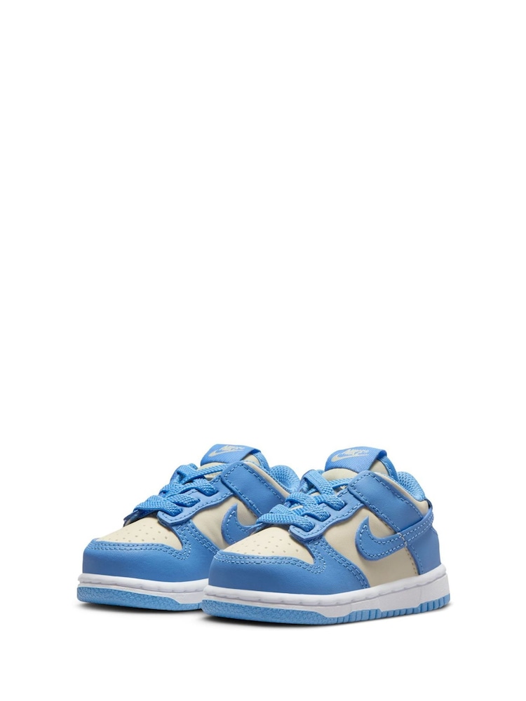 Blauw/steen - Nike Low Infant Dunk Trainers - Image 5 of 9