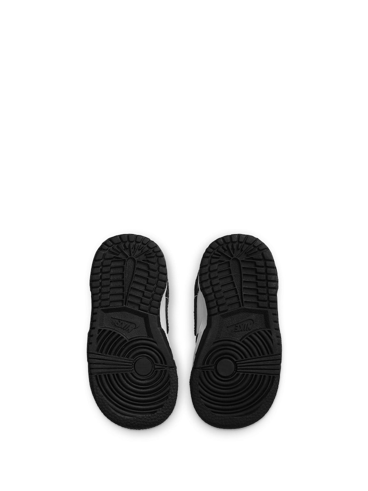 Zwart/wit - Nike Low Infant Dunk Trainers - Image 5 of 9