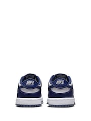 Nike Navy/White Low Infant Dunk Trainers - Image 4 of 7
