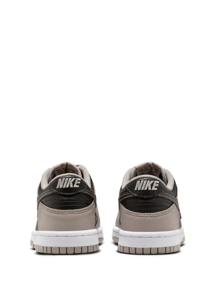 College Grey/Black - Nike Dunk Low jeugdsneakers - Image 5 of 8