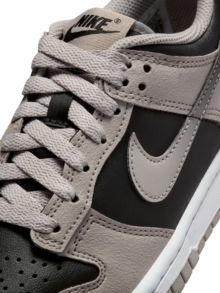 College Grey/Black - Nike Dunk Low jeugdsneakers - Image 7 of 8