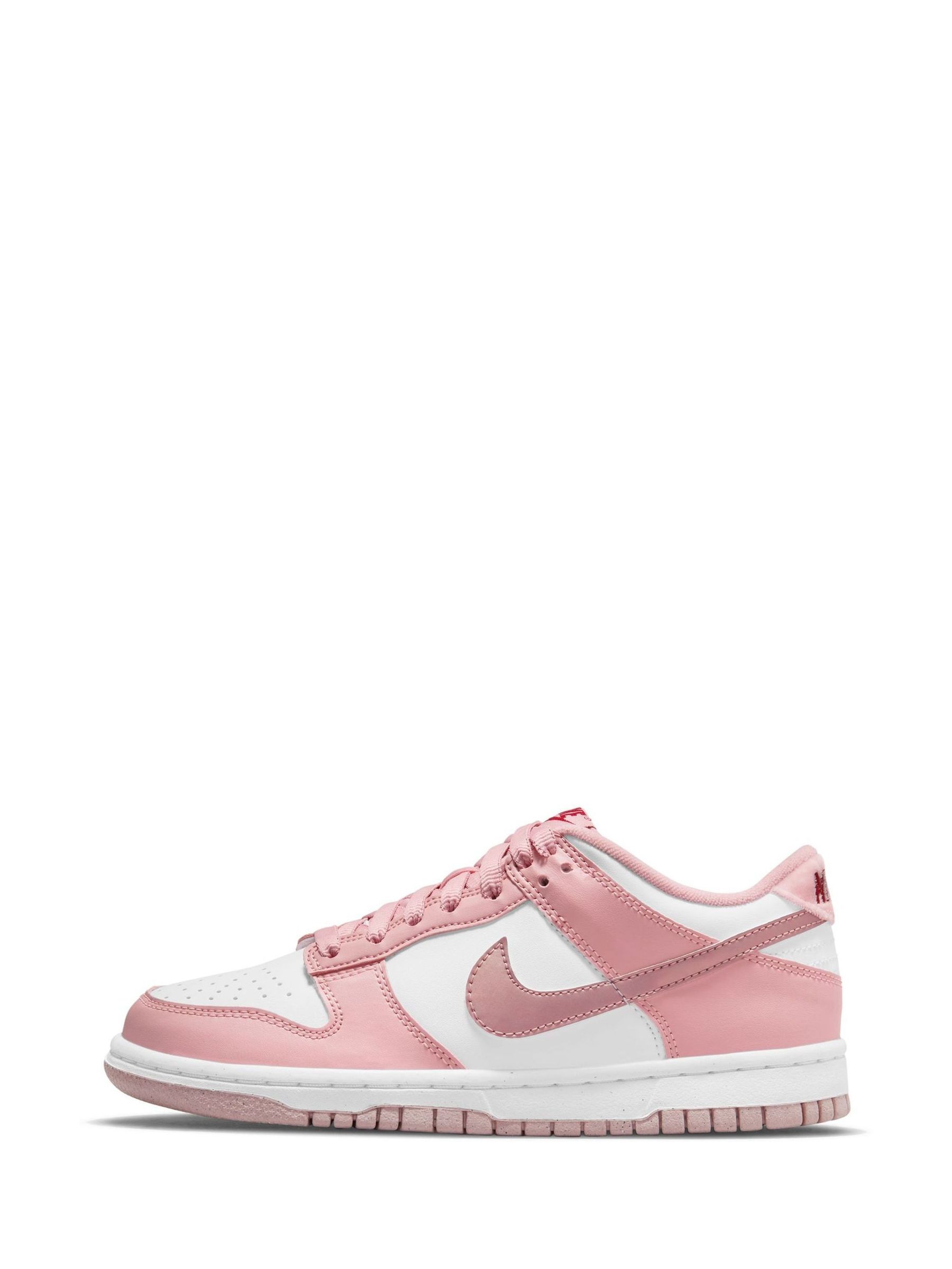 pink white nikes