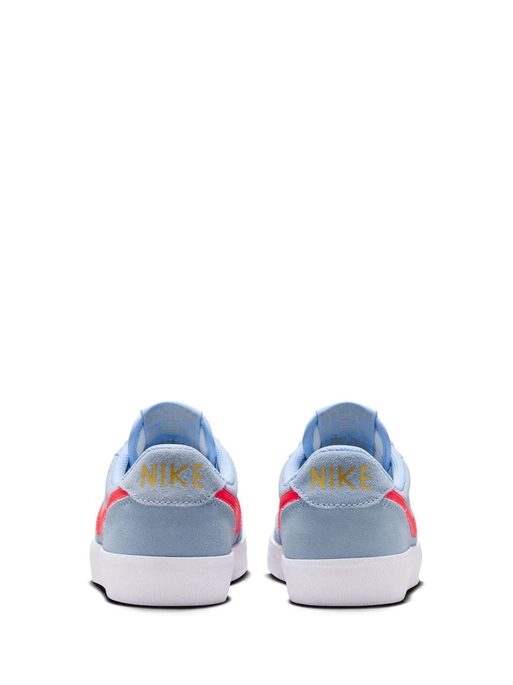 Nike Blue Red Youth Killshot Trainers - Image 5 of 9