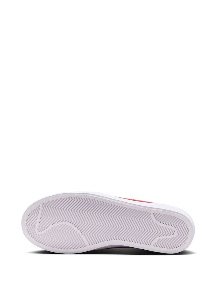 Nike Blue Red Youth Killshot Trainers - Image 7 of 9
