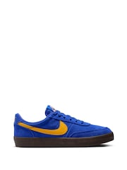 Nike Racer Blue and Gold Youth Killshot Trainers - Image 1 of 8