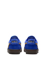 Nike Racer Blue and Gold Youth Killshot Trainers - Image 4 of 8
