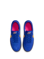 Nike Racer Blue and Gold Youth Killshot Trainers - Image 5 of 8