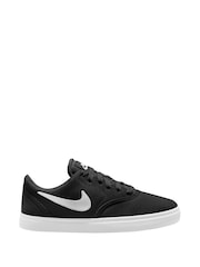 Nike Black/White SB Canvas Youth Trainers - Image 3 of 9