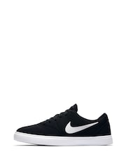 Nike Black/White SB Canvas Youth Trainers - Image 4 of 9