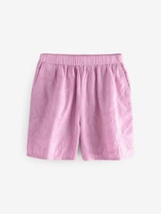 Pink 100% Cotton Cornelli Shorts - Image 5 of 7
