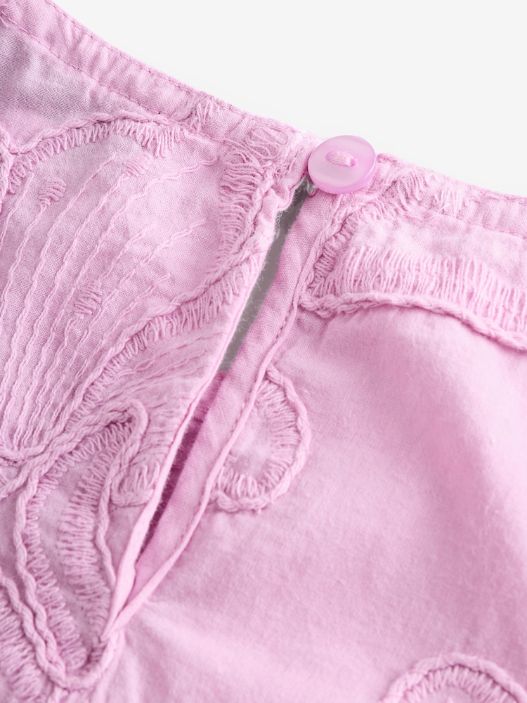 Pink - Cornelli Oberteil aus 100 % Baumwolle - Bild 8 von 8